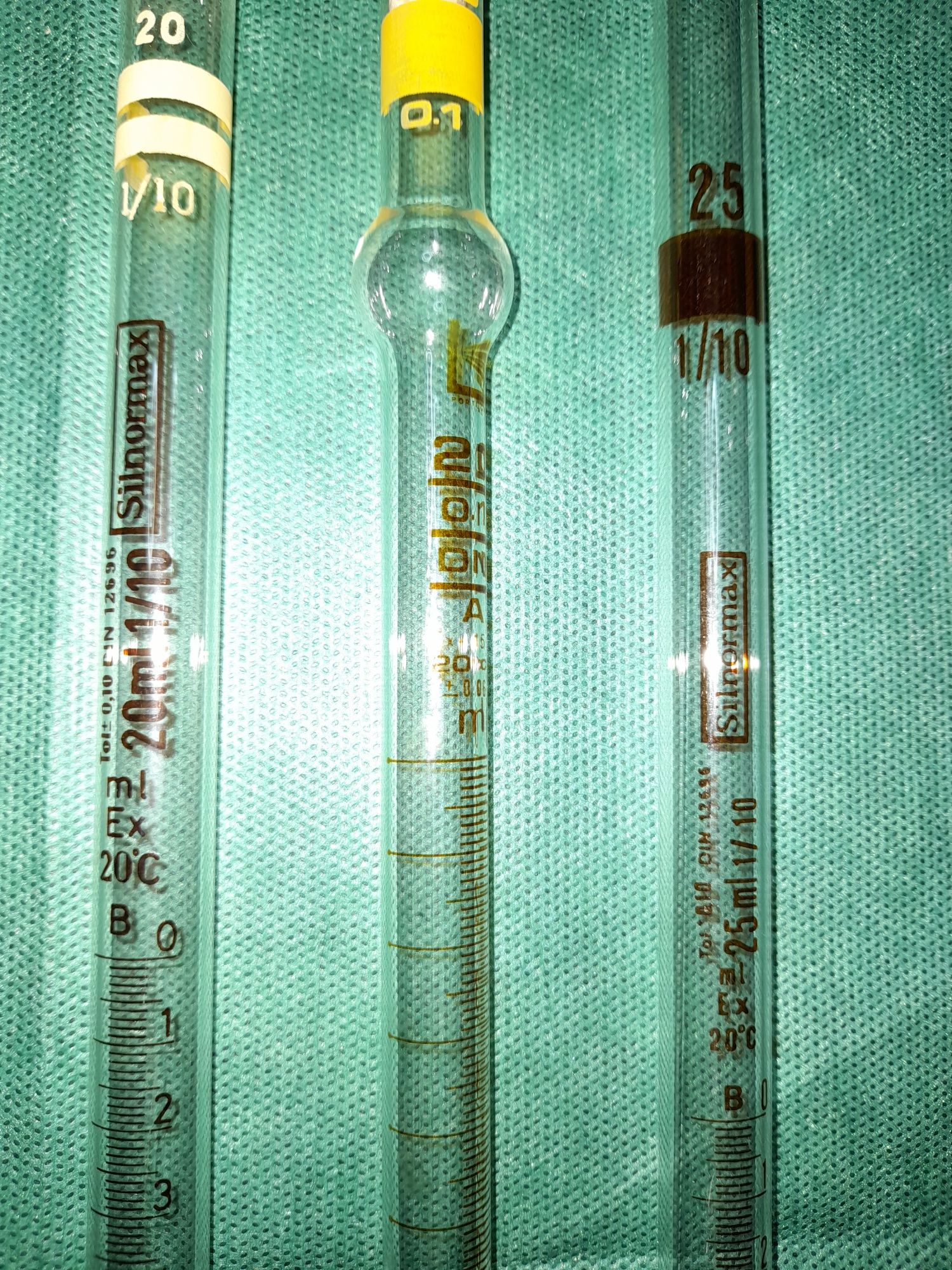 Pipetas graduadas