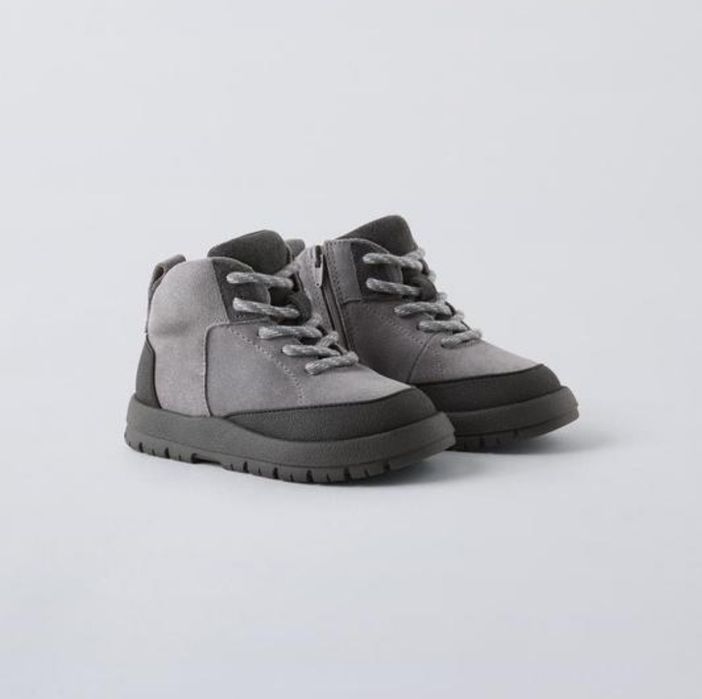 Черевики сірі ZARA 29