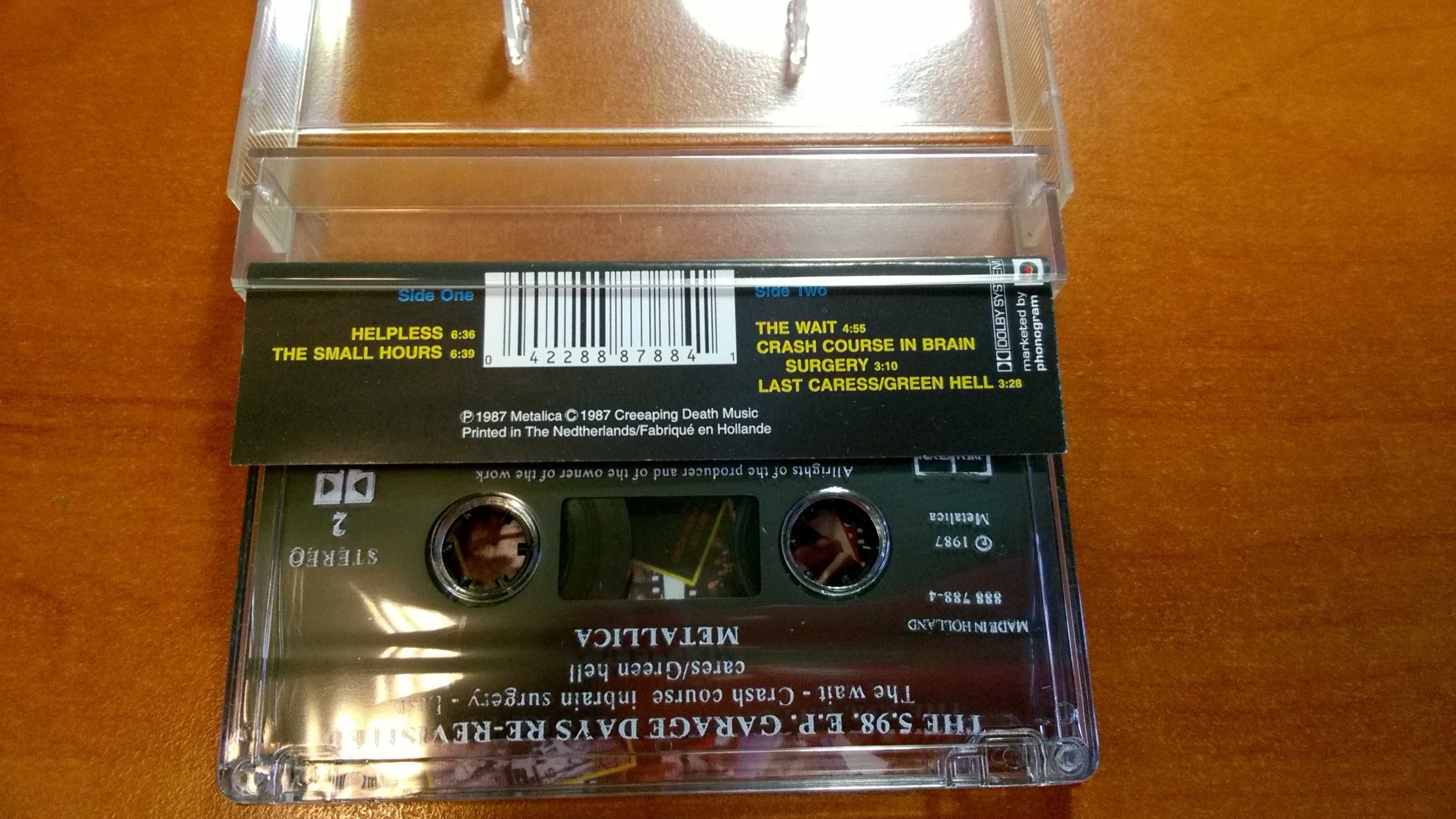 Gratka kaseta magnetofonowa METALLICA  „Garage days re-revisited”