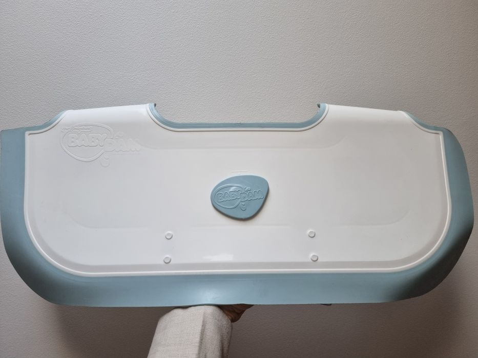 BabyDam Barreira Redutora de Banheira Azul