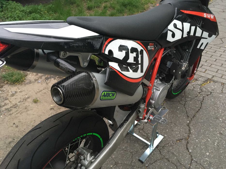 SWM SM 500 R 2019 A2 niski przebieg 79mth Supermoto