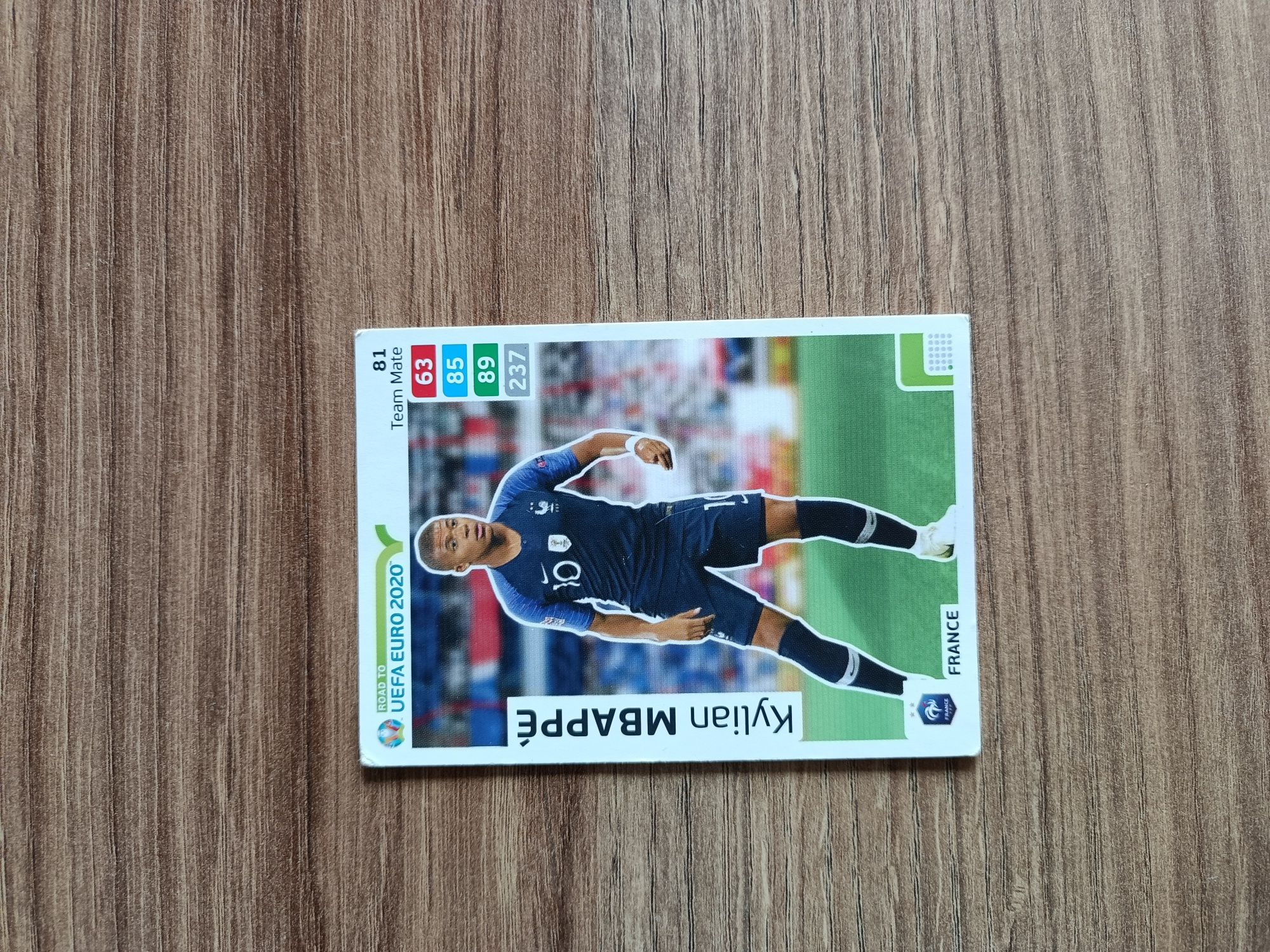 Karta piłkarska ADRENALYN XL Kylian Mabappé