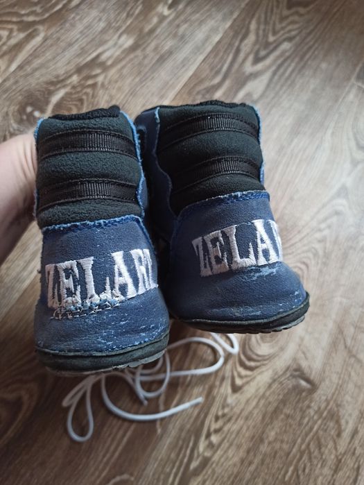 Борцовки замшеві Zelart Синьо-чорні р 38