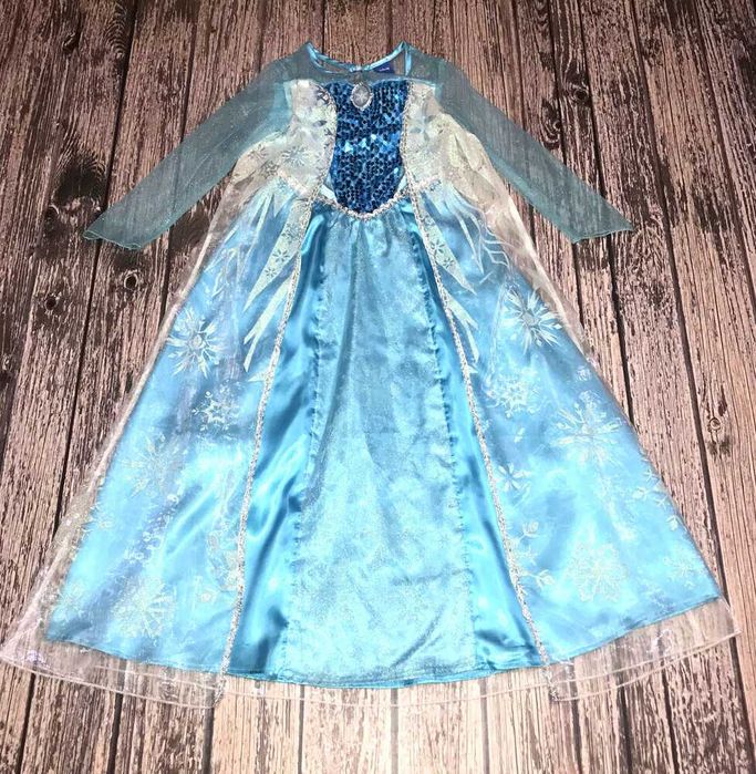 Новогоднее платье эльза холодное сердце для девочки 8-9 лет