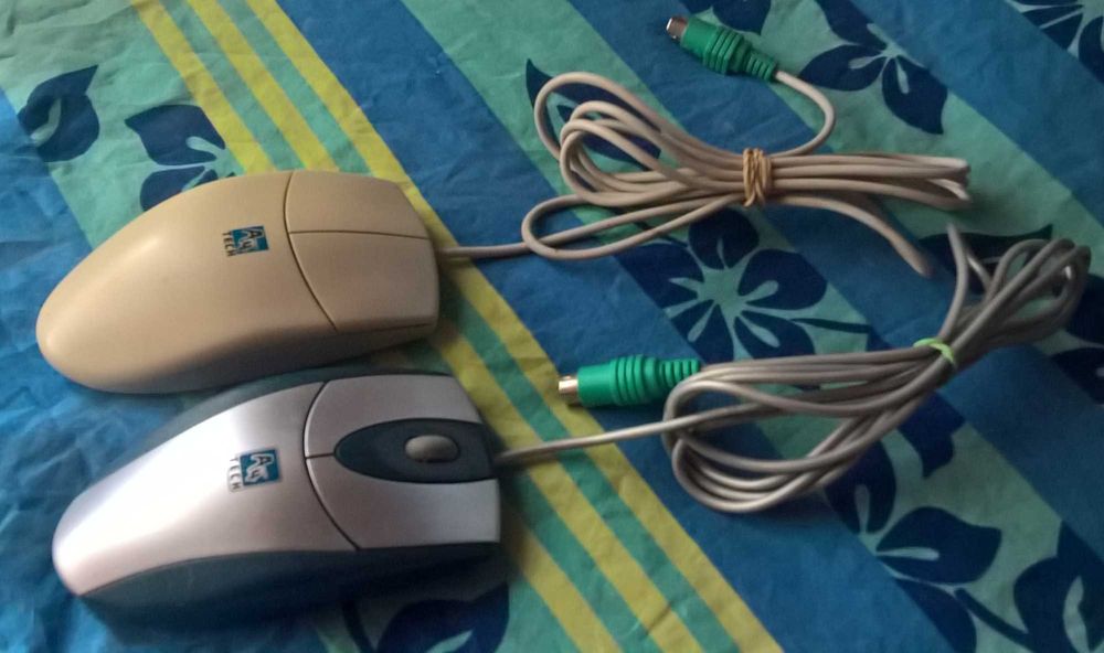 4 myszy komputerowe A4Tech PS/2. Dwie Myszki optyczne+Dwie Kulkowe.