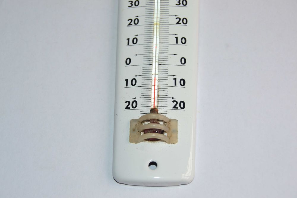 Termometro Antigo em Esmalte