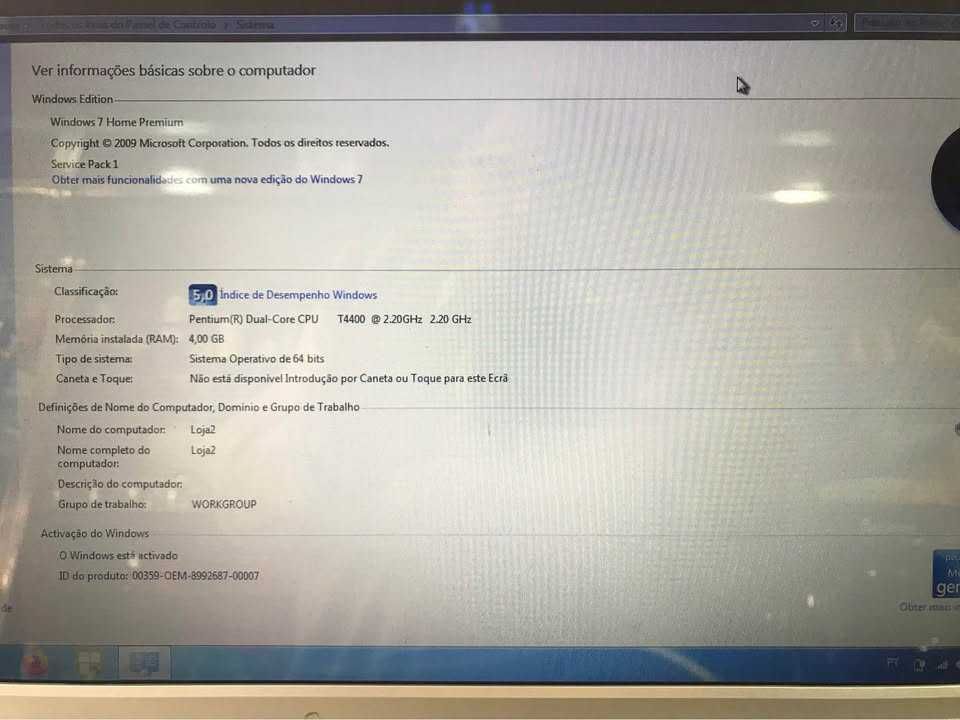 Portátil Samsung