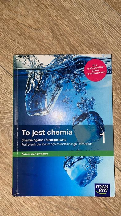 To jest chemia podręcznik klasa 1