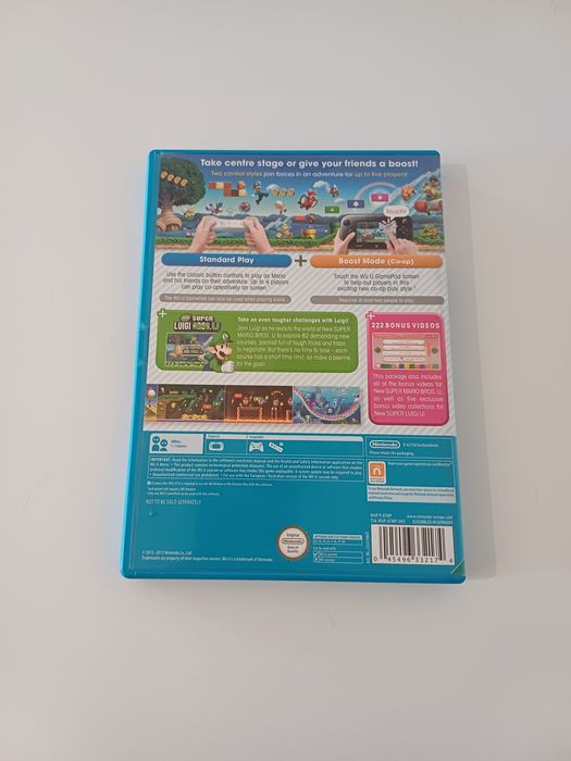 New Super Mario Bros U Nintendo Wii U WiiU angielska