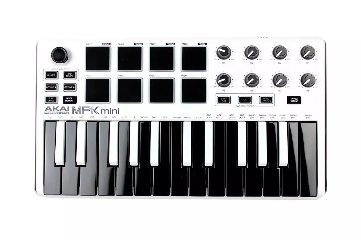 Продам AKAI MPK MINI MK2 WHITE MIDI клавиатура
Количество клавиш
25
Уп
