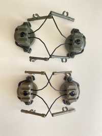 Кріплення на шолом (адаптер) для активних навушників/Крепление на шлем