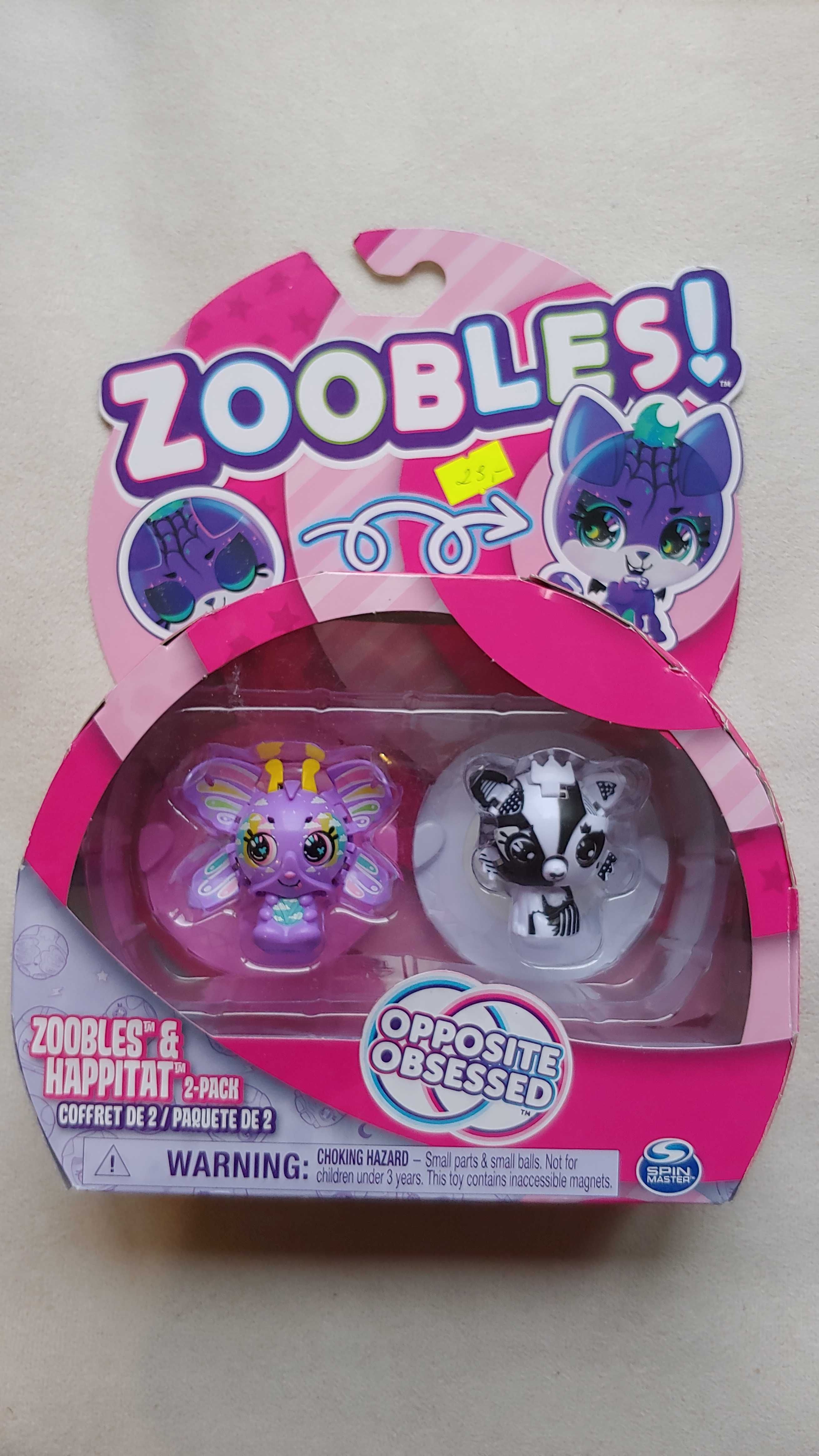 Figurki Spin Master Zoobles 2 szt.