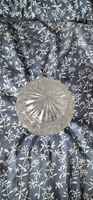 Klosz do lampy kryształ PRL