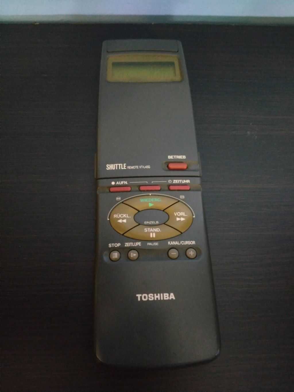 Zabytkowy pilot Toshiba Shuttle remote VT-L43G - Warszawa