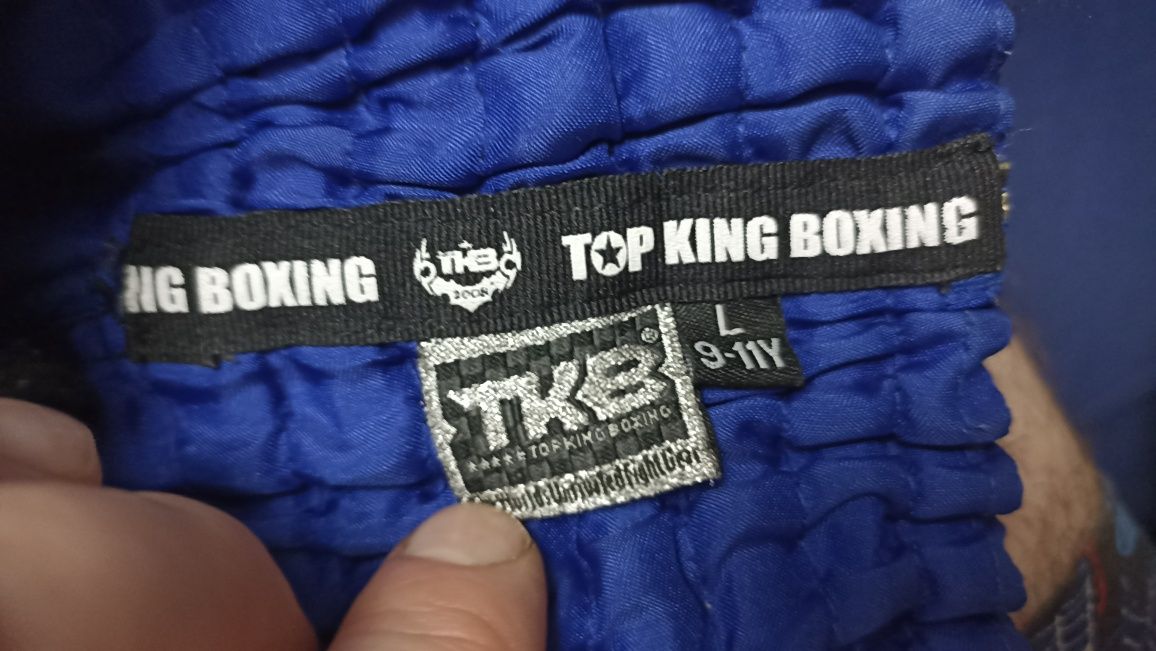 Шорты для тайского бокса муай тай Top King Boxing,размер L от 8-12 лет