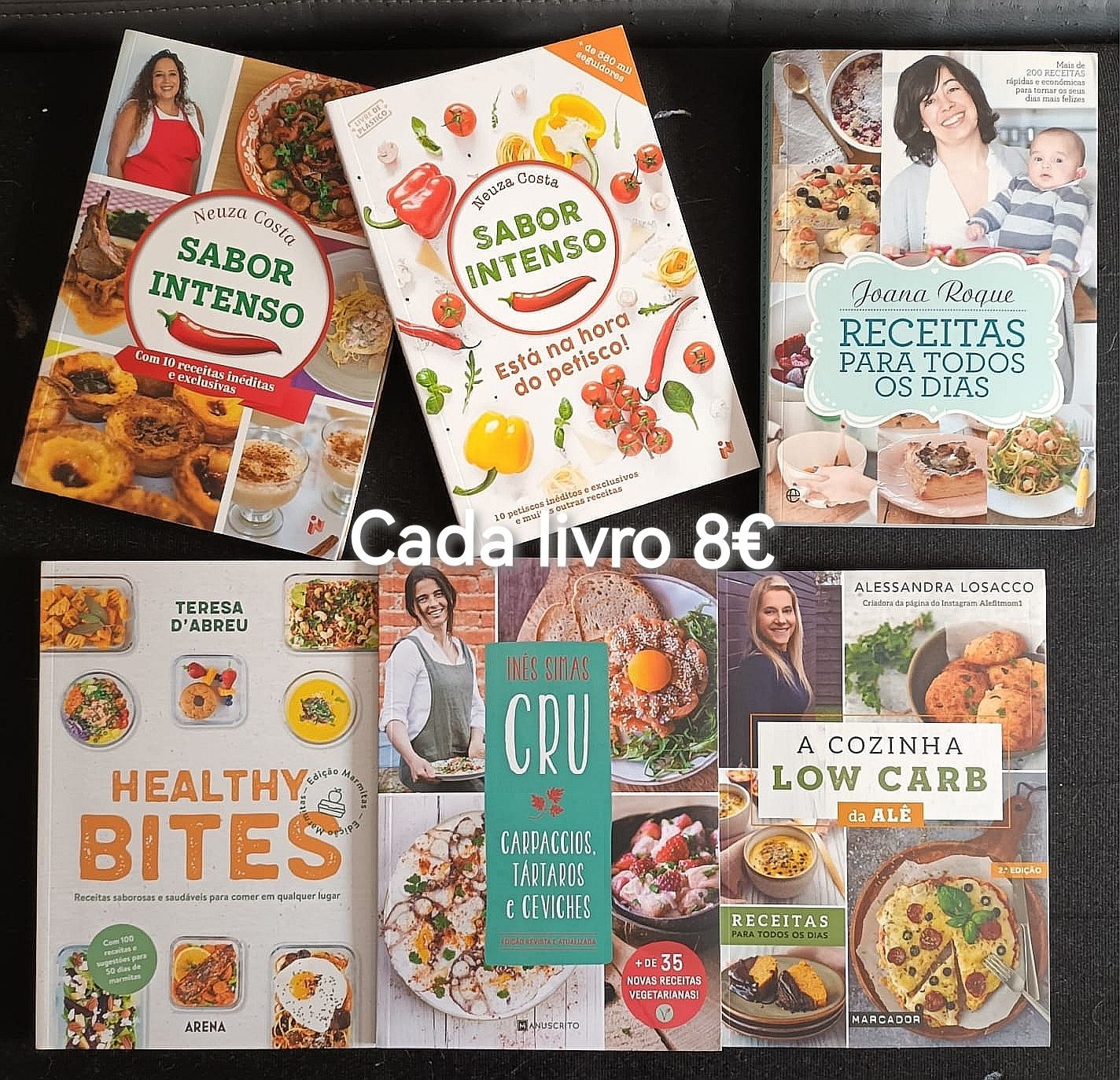 Nutrição ou cozinha-A ESTREAR-Portes grátis ou 15% desconto-Desde 3€