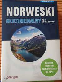 Norweski kurs językowy podstawowy książka +CD