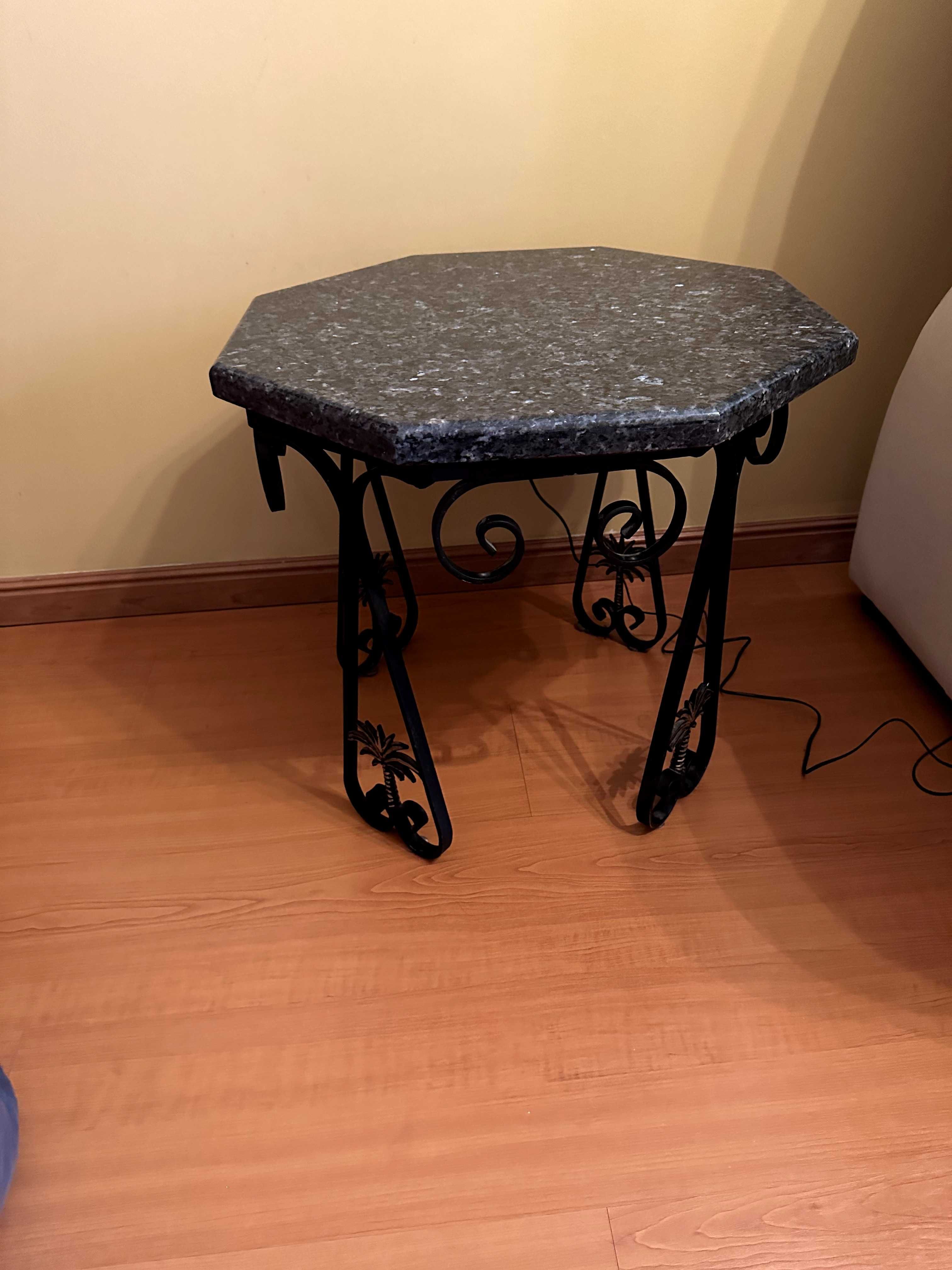 Vintage granite tables. Unique items. Singer table