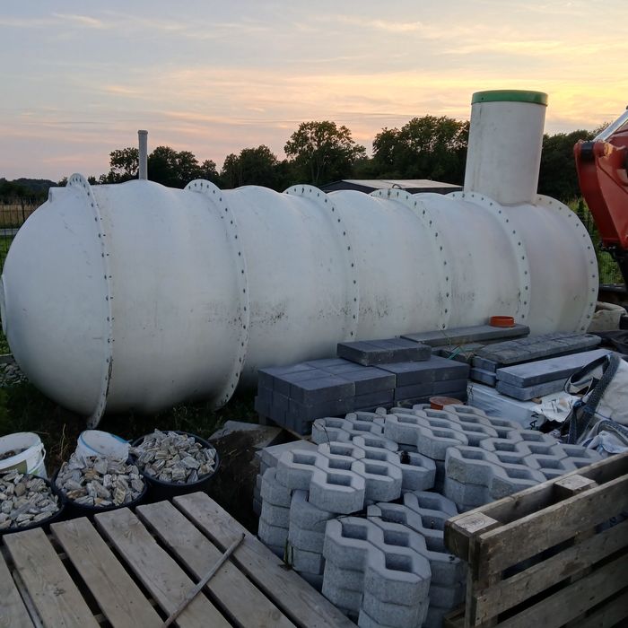 Zbiornik na szambo wodę deszczową  8m3