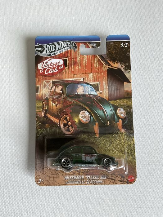 Hot Wheels Volkswagen "Classic Bug" «Coccinelle Classique" (CHASE)