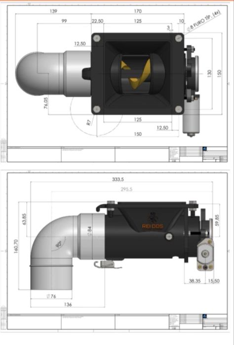 Alimentador automatico Raçao
