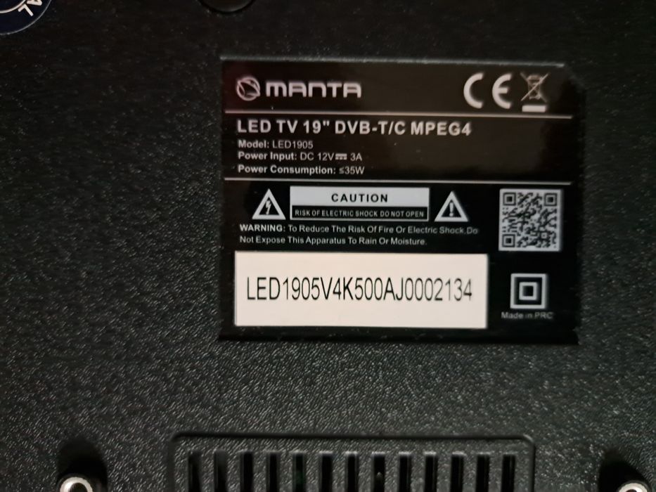 Telewizor manta 19 monitor