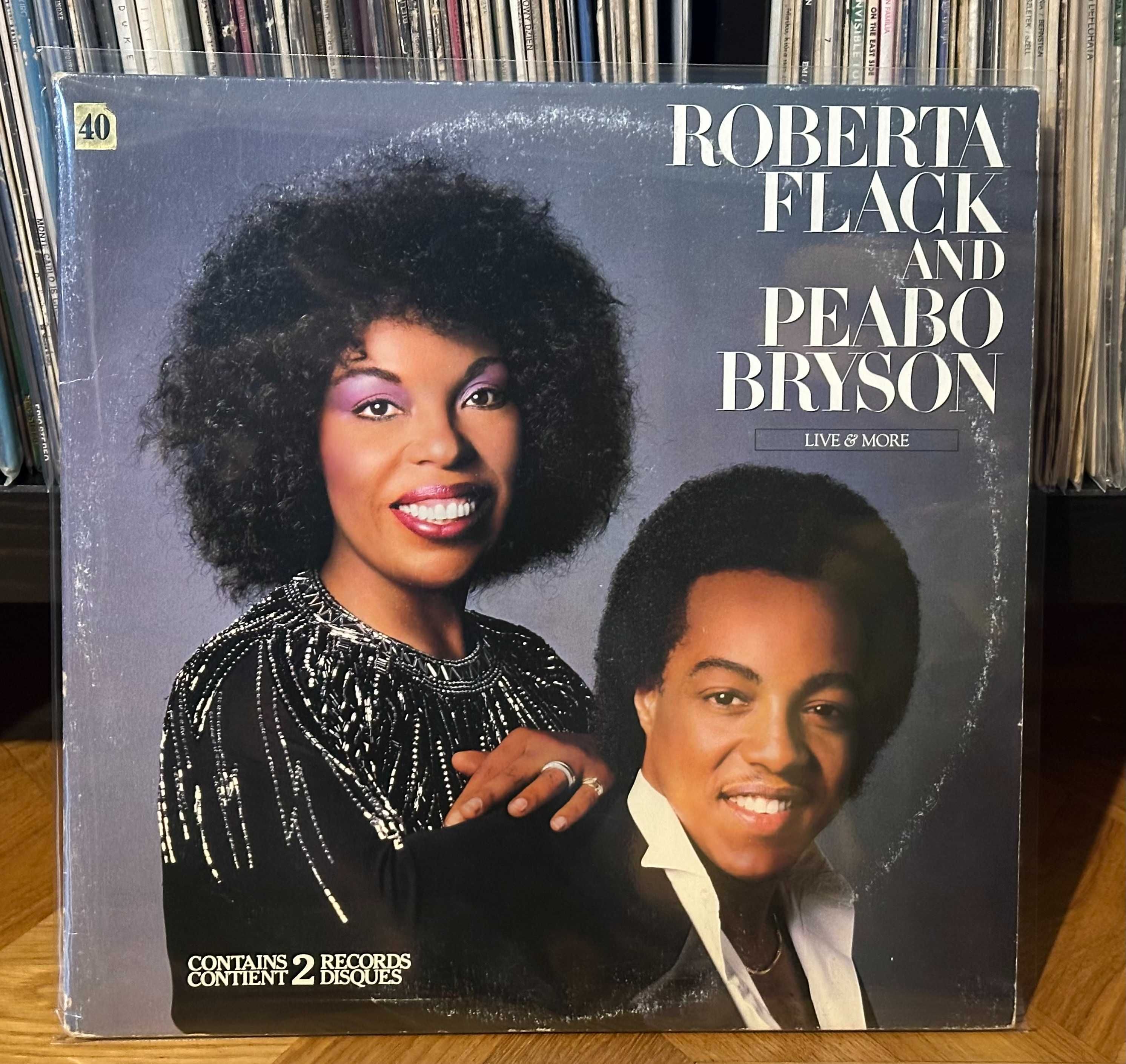 Roberta Flack and Peabo Bryson live&more