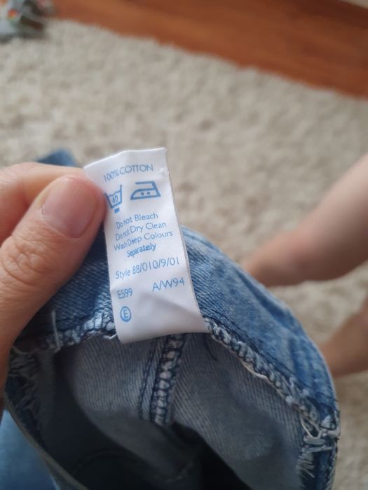 Джинсовий комбінезон р. 140- 146