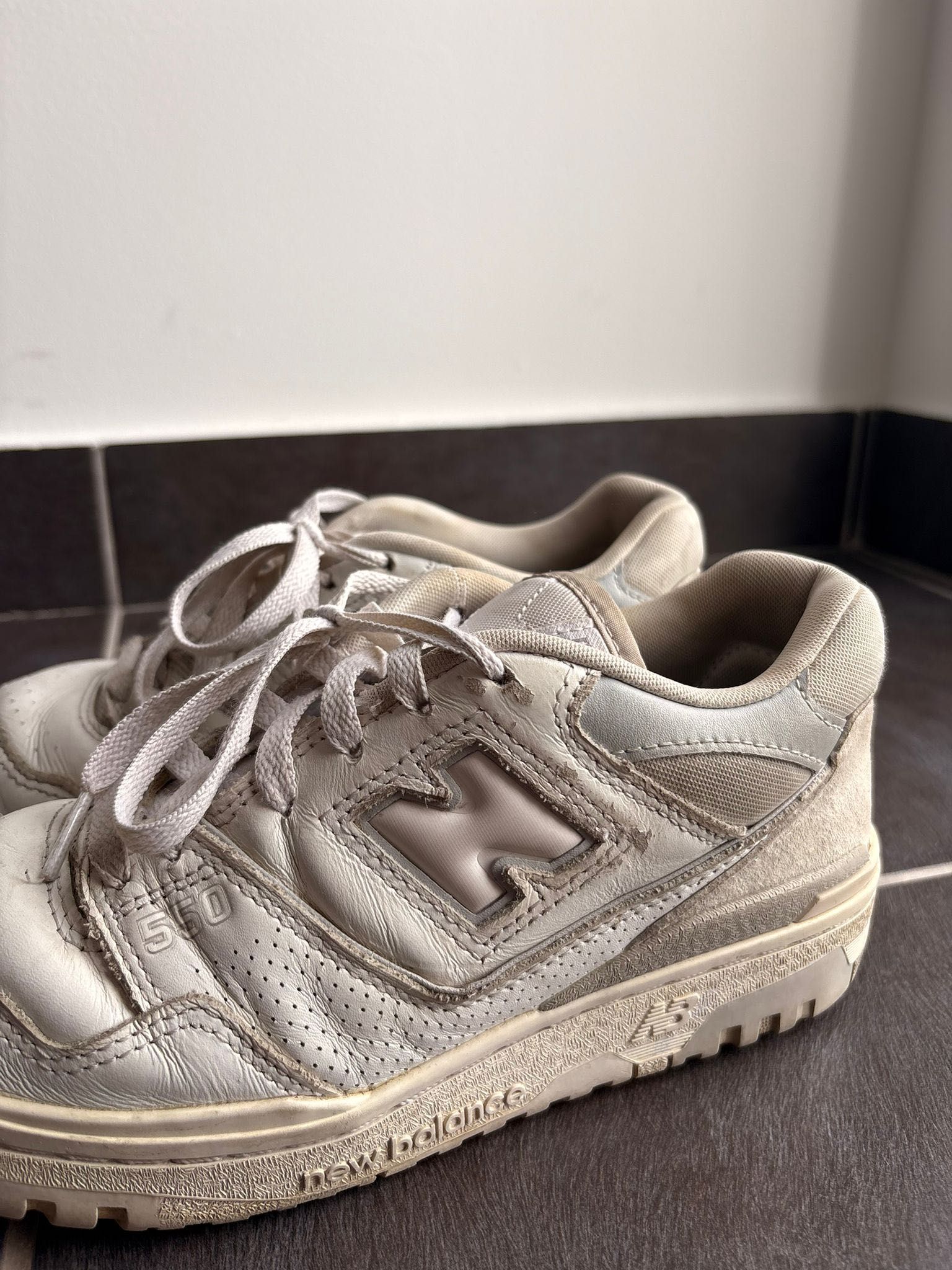 New balance 550 brancos