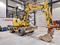 Koparka kołowa 10T Komatsu PW98 wynajem