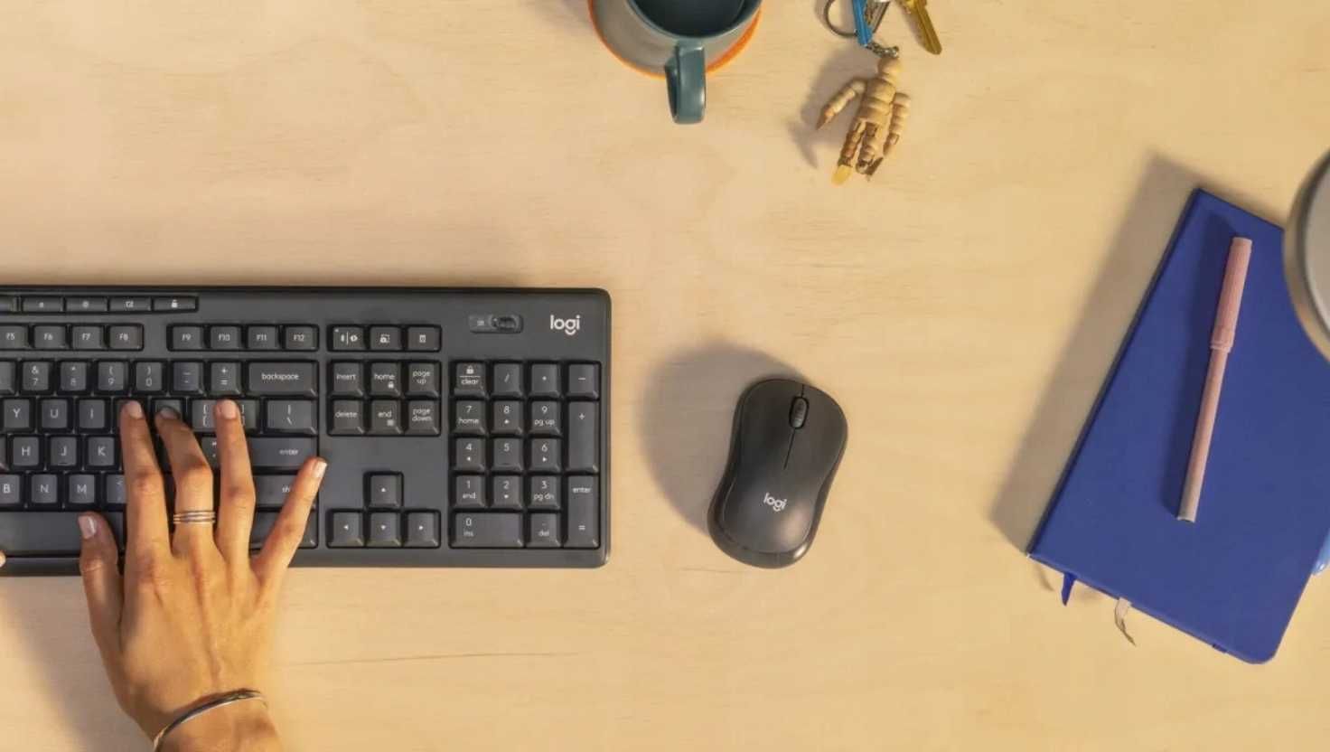 Myszka bezprzewodowa LOGITECH M240 Silent Bluetooth Cicha Sklep Wawa