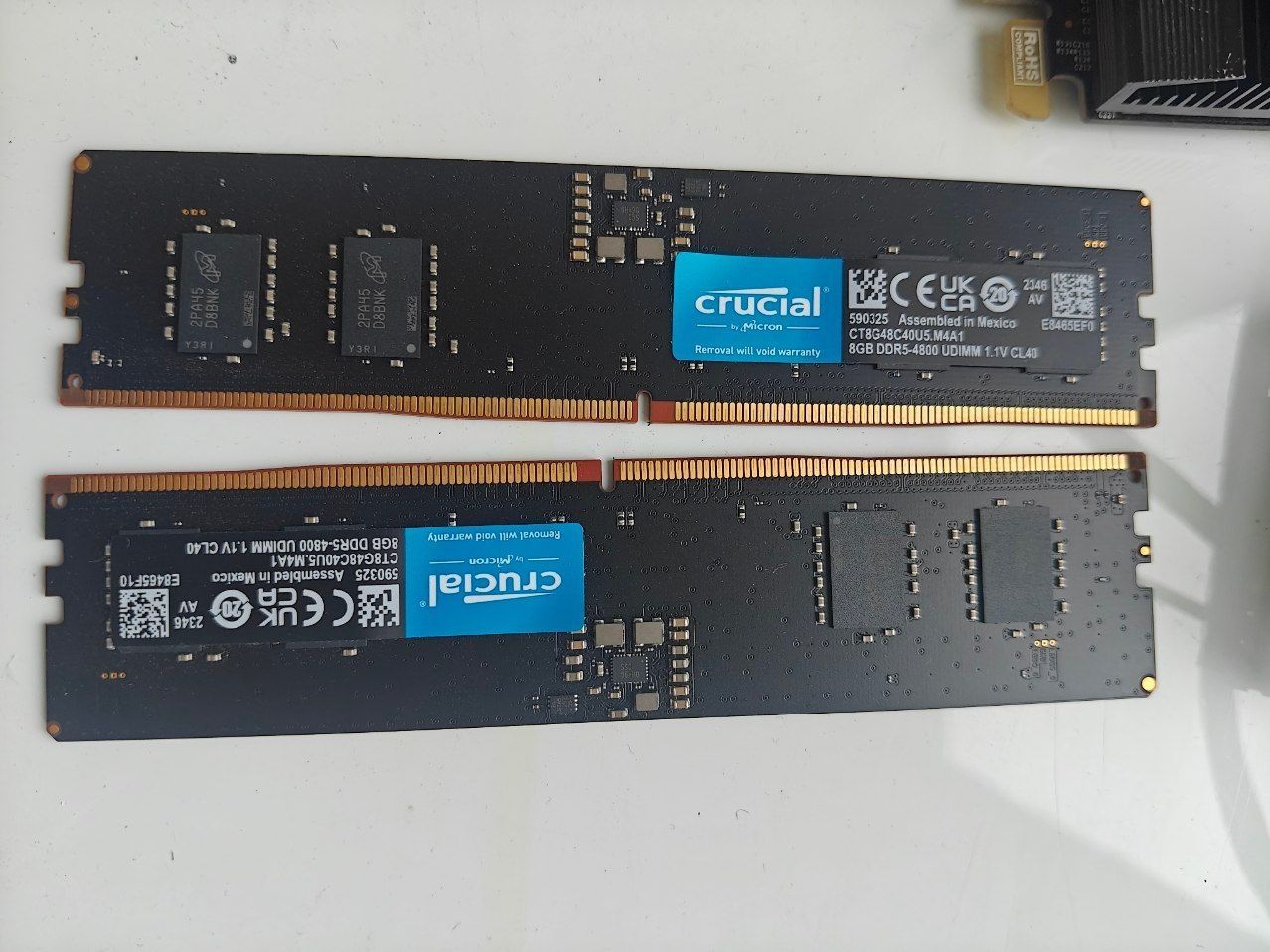 Оперативна пам'ять ddr5 2x8 2 на 8 Crucial Срусіал