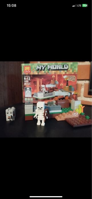 Klocki My World Minecraft Lele kompatybilne z Lego