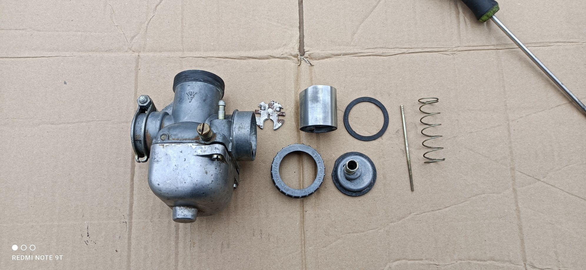 Gaźnik silnika oryginał DDR MZ Ts es 150 22N1-3