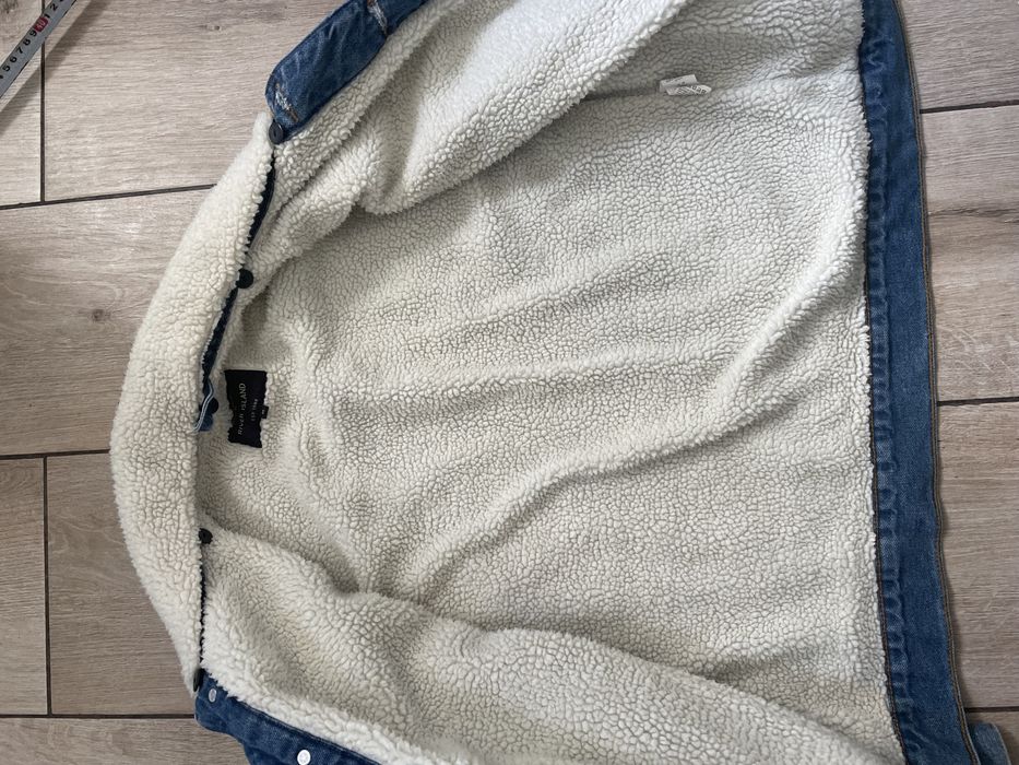 Джинсовка River Island M утеплена хутром холодні осінь весна