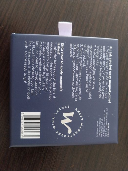 ZESTAW Wink lashes:  Eliner magnetyczny i sztuczne rzesy
