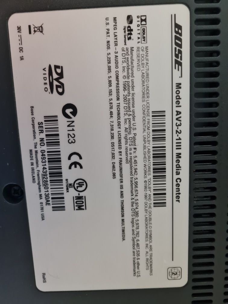 Bose 3.2.1 gs serie 3 (hdmi)