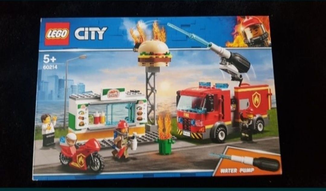 Nowe! Lego City 60214 Na Ratunek w Płonącym Barze, Warszawa/Wołomin