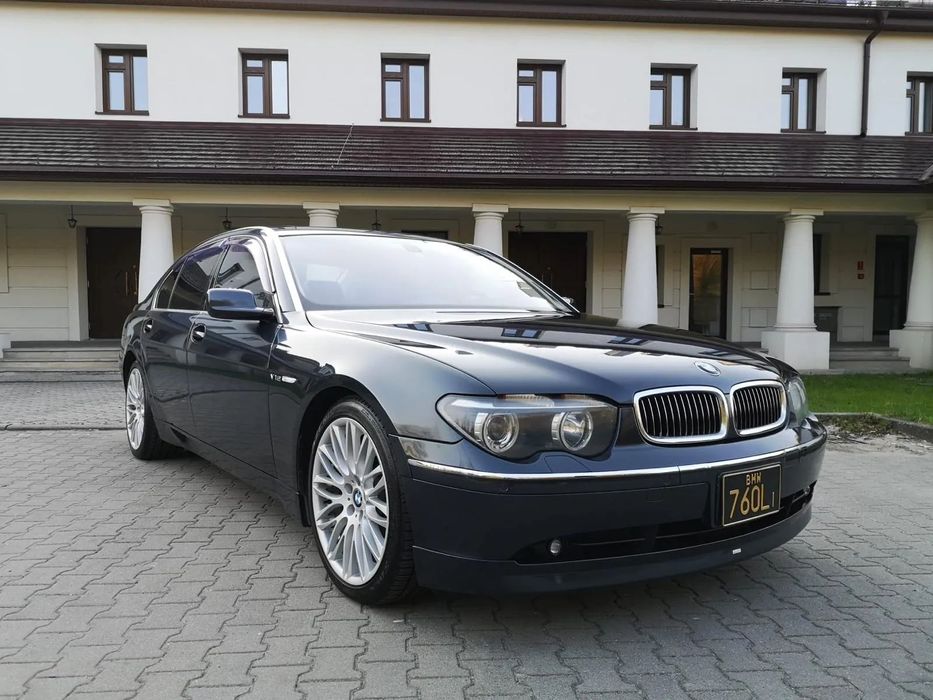 BMW Seria 7 Sprzedam BMW 760Li V12 z 2003 roku.
