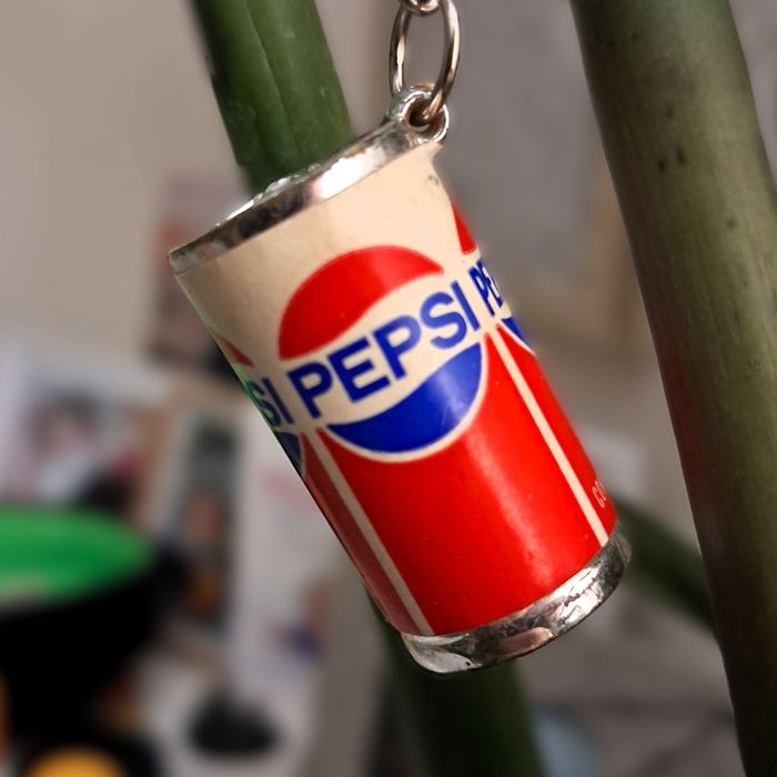 Porta-chaves lata vintage Pepsi