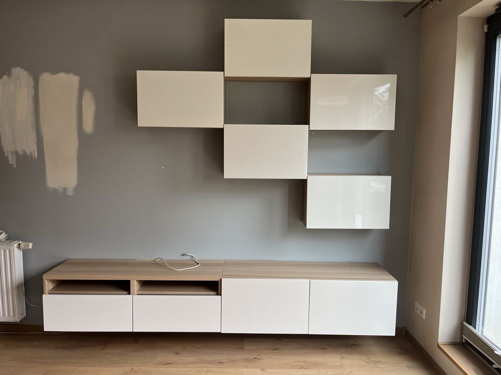 RTVka i szafki IKEA BESTA