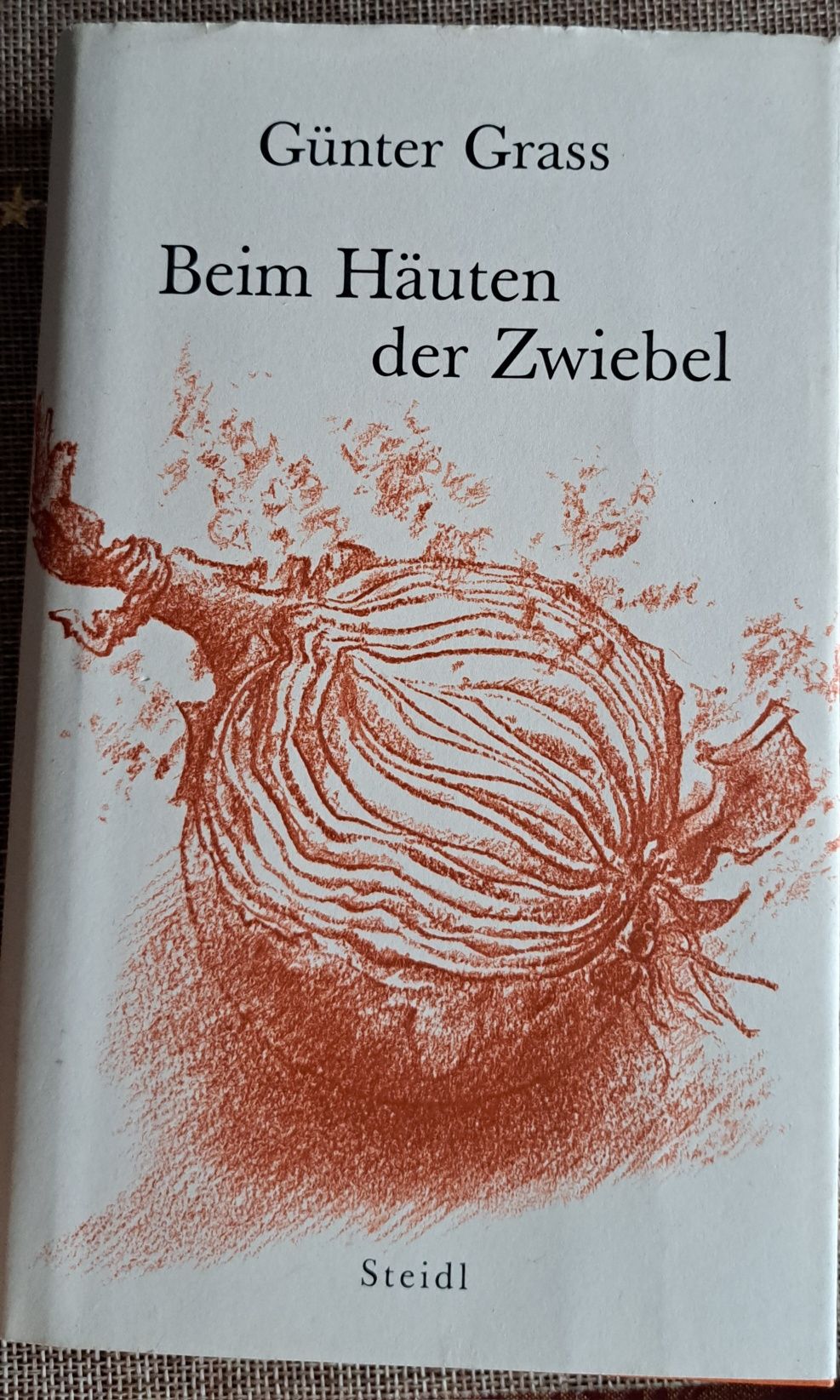 Bei Hauten der Zwiebel Gunter Grass książka po niemiecku