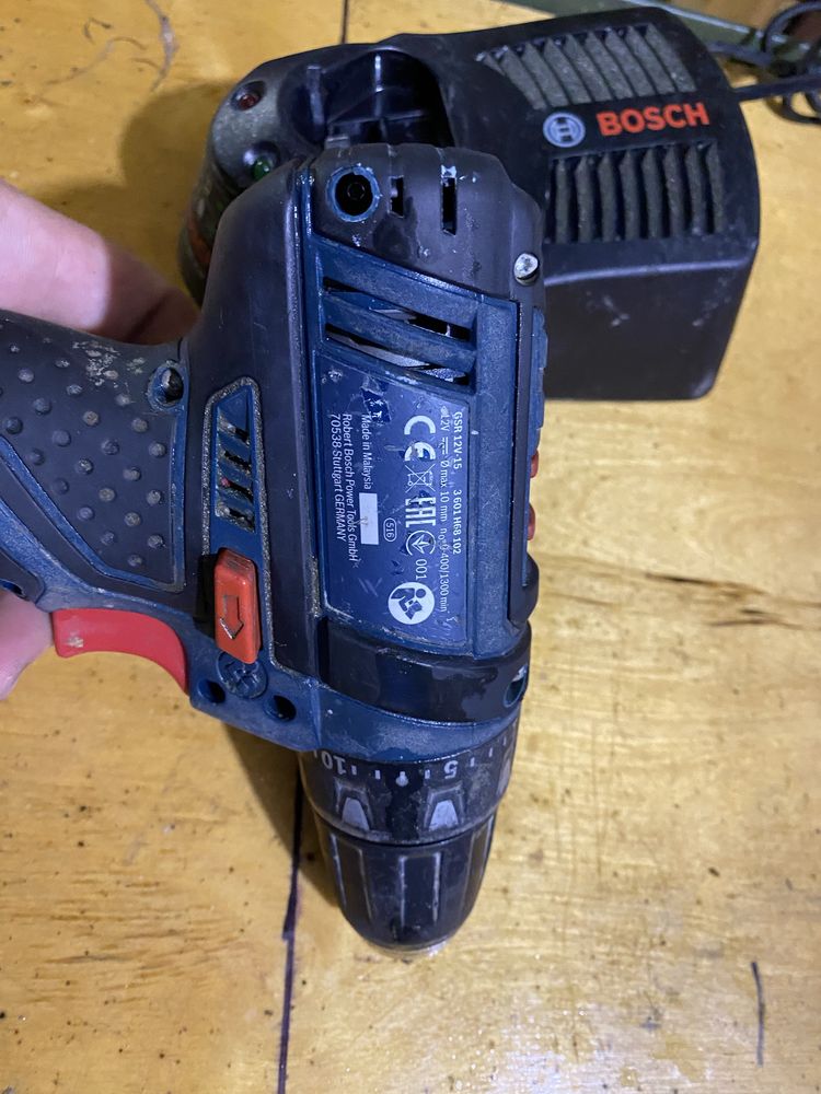 Bosch gsr 12v-15 шурупокрут