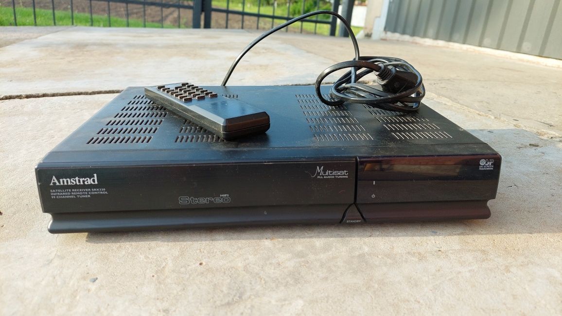 Amstrad srx320 satellite receiver - вінтажний тюнер