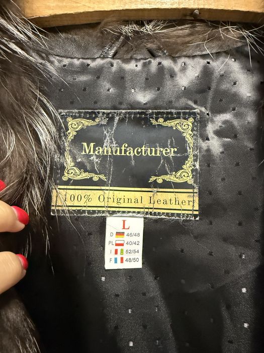 Bezrękawnik futro z lisa