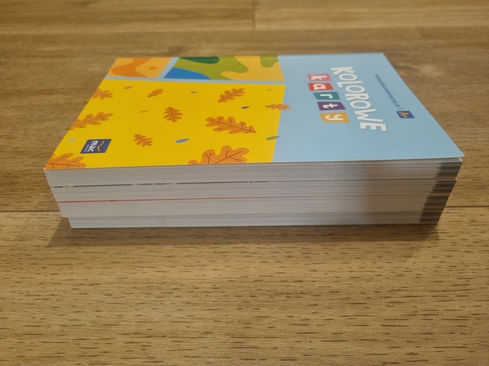 Podręczniki metodyczne. Kolorowe karty A+