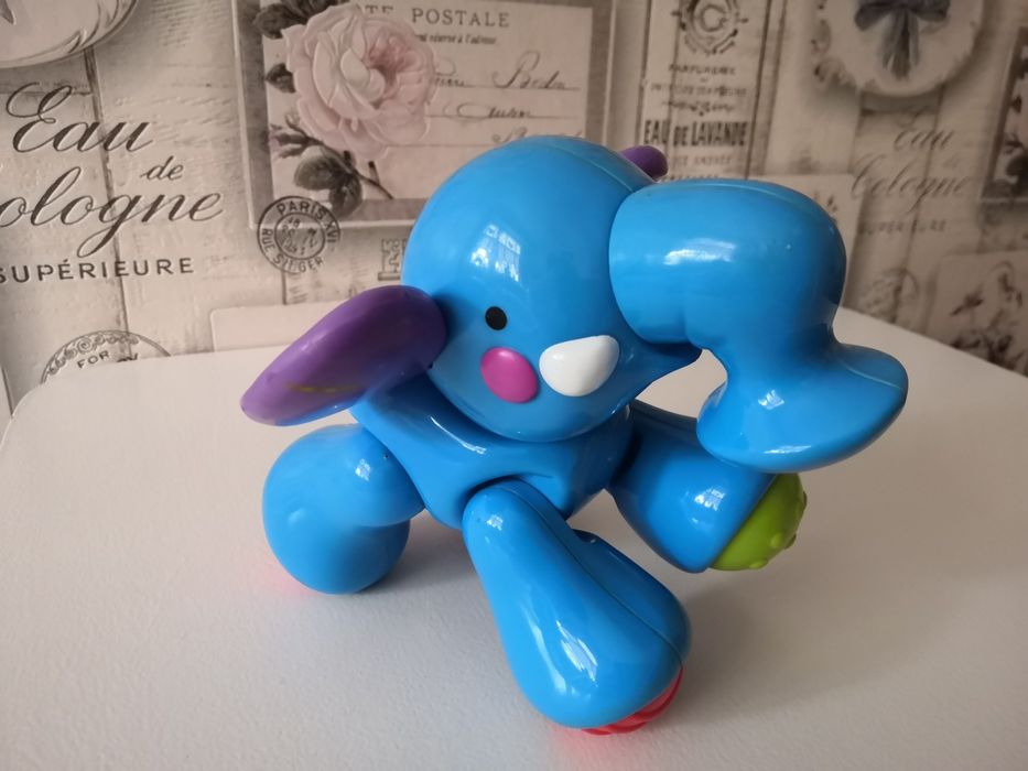 Słoń - Fisher Price - zabawka zręcznościowa - wiek 6 m +