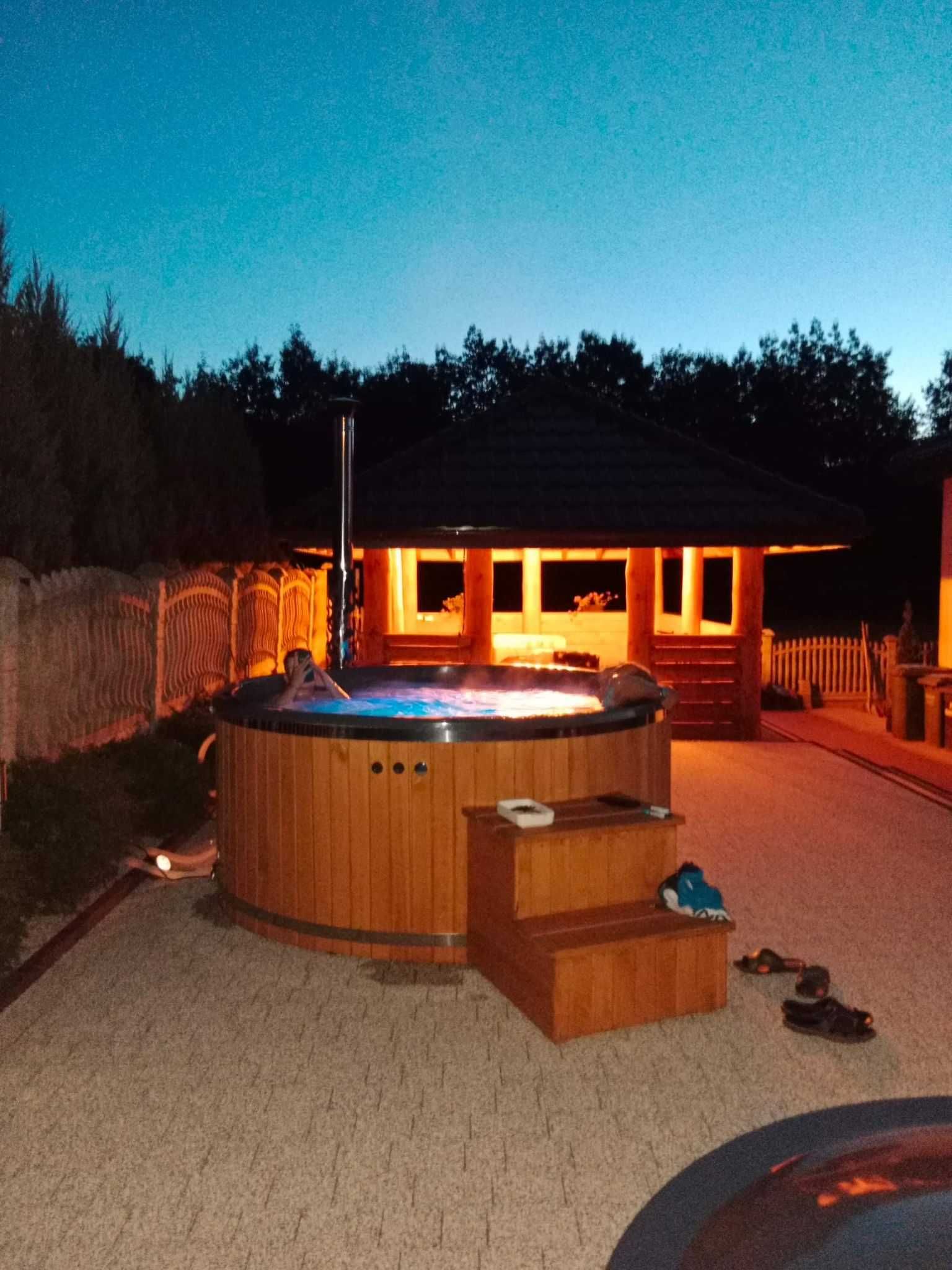 Balia Producent Jacuzzi Sauna Basen Spa Beczka Led.