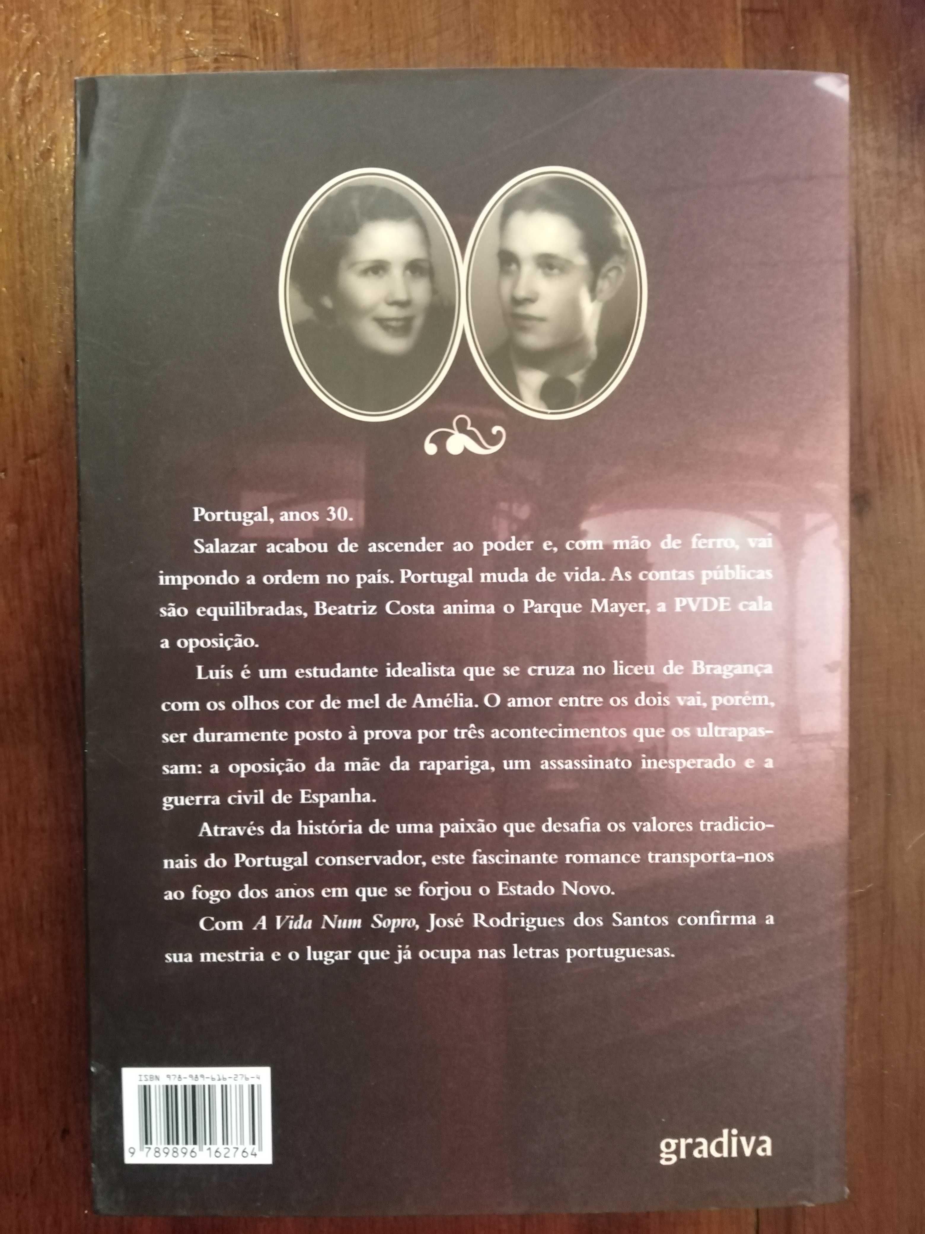 José Rodrigues dos Santos - A vida num sopro