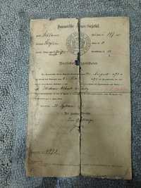 Dokument szczeciński z 1897 roku